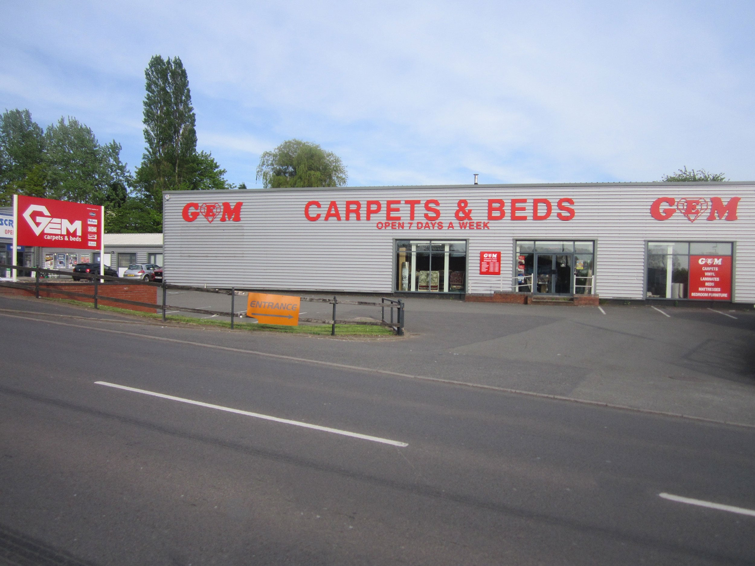 How to find us Gem Carpets & Beds